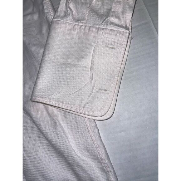 Gitman Bros Shirt Mens 16.5 35 Pink White Collar French Cuffs Cotton USA A1 - Picture 3 of 10